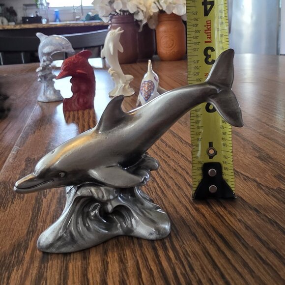 6 Piece Set**Vintage/Retired Lenox Dolphin Collectible Figure Figurines - Picture 1 of 8